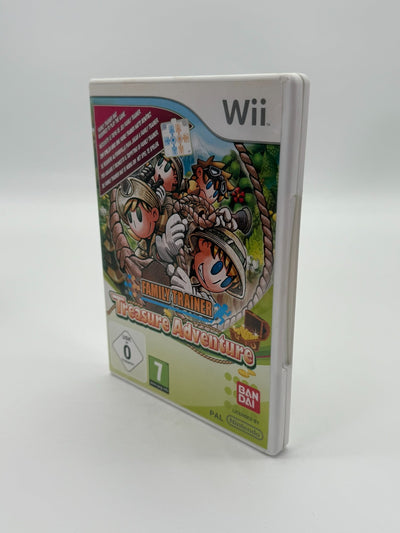 Family Trainer Treasure Adventure Nintendo Wii bon état complet en boîte