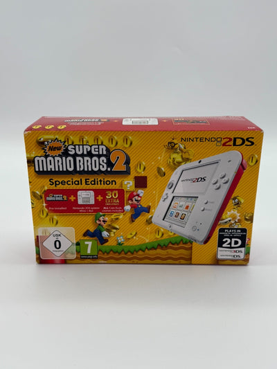 Nintendo 2DS New Super Mario Bros. 2 Special Edition Neu & Unbenutzt Selten