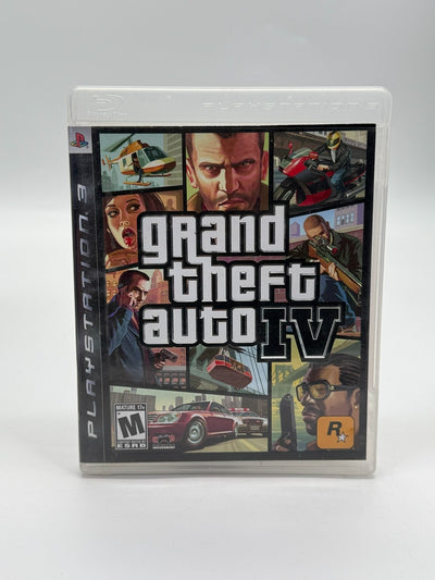 Grand Theft Auto IV Sony PlayStation 3 Très bon état CIB OVP