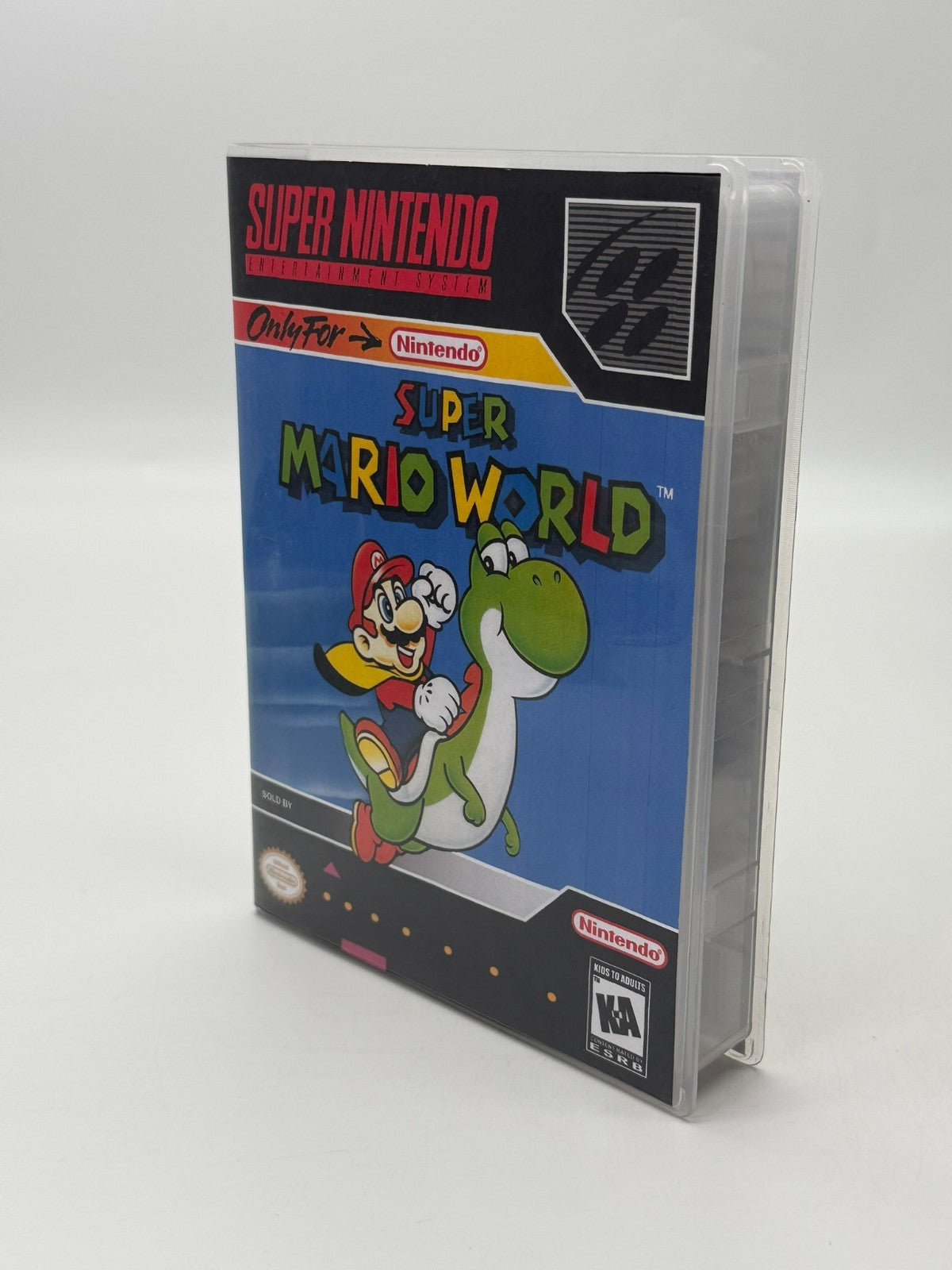 Super Mario World Super Nintendo SNES NTSC-U/C Cartouche + Manuel