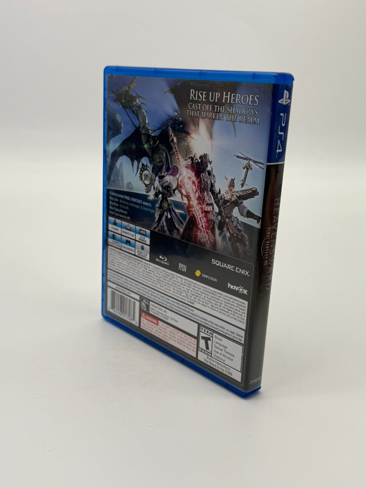 Final Fantasy XIV Heavensward Sony Playstation 4 Sehr guter Zustand CIB OVP