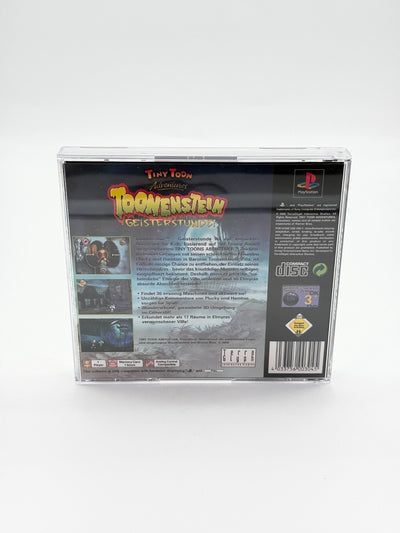 Tiny Toon Tonnenstein Geisterstunde Sony Playstation 1 guter Zustand CIB Reprohülle