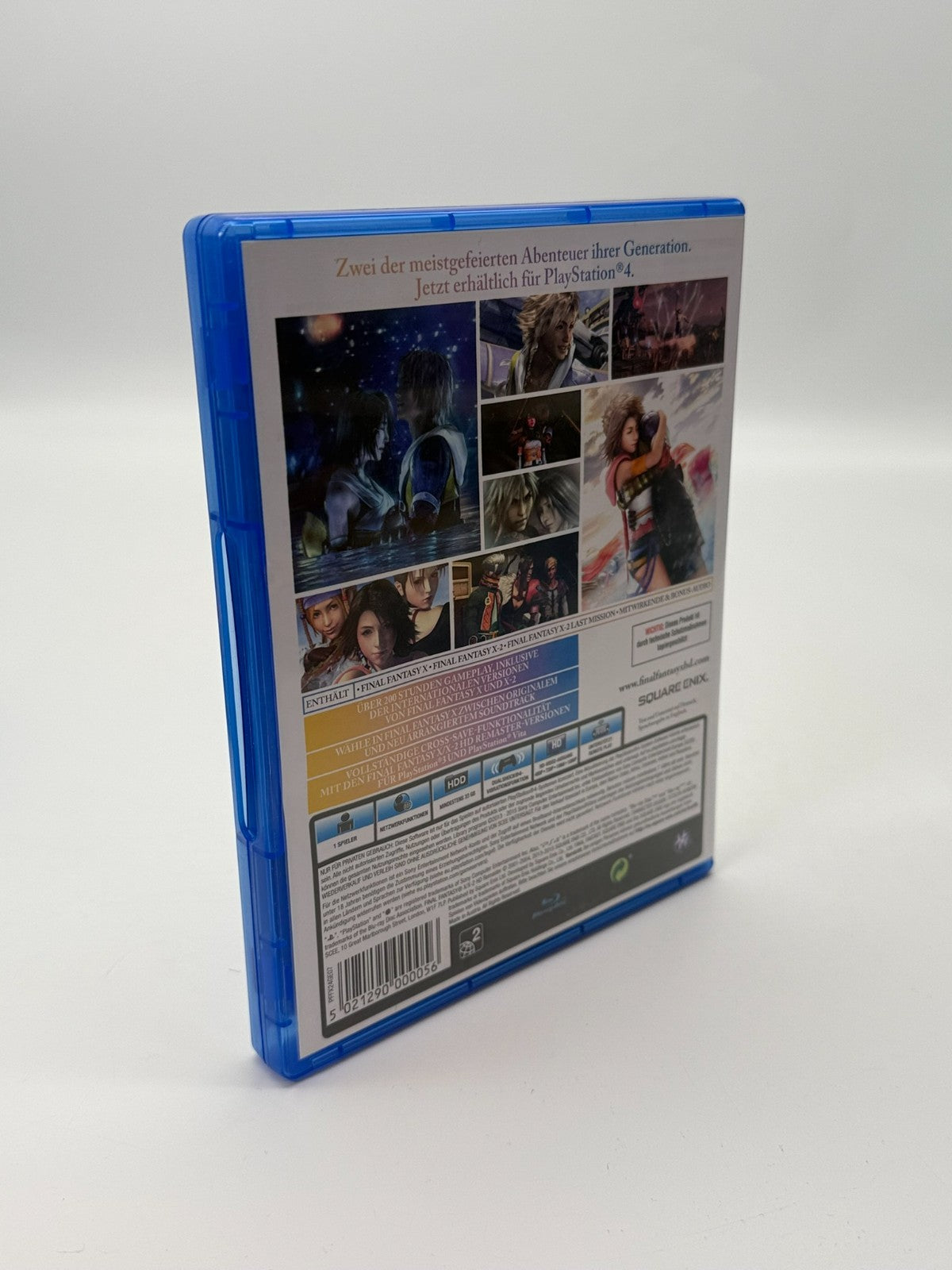 Final Fantasy X X-2 Sony Playstation 4 Sehr guter Zustand CIB OVP