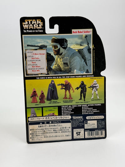 Hoth Rebel Soldier Figurine Star Wars Hasbro Kenner Neuf Bon État OVP 1997