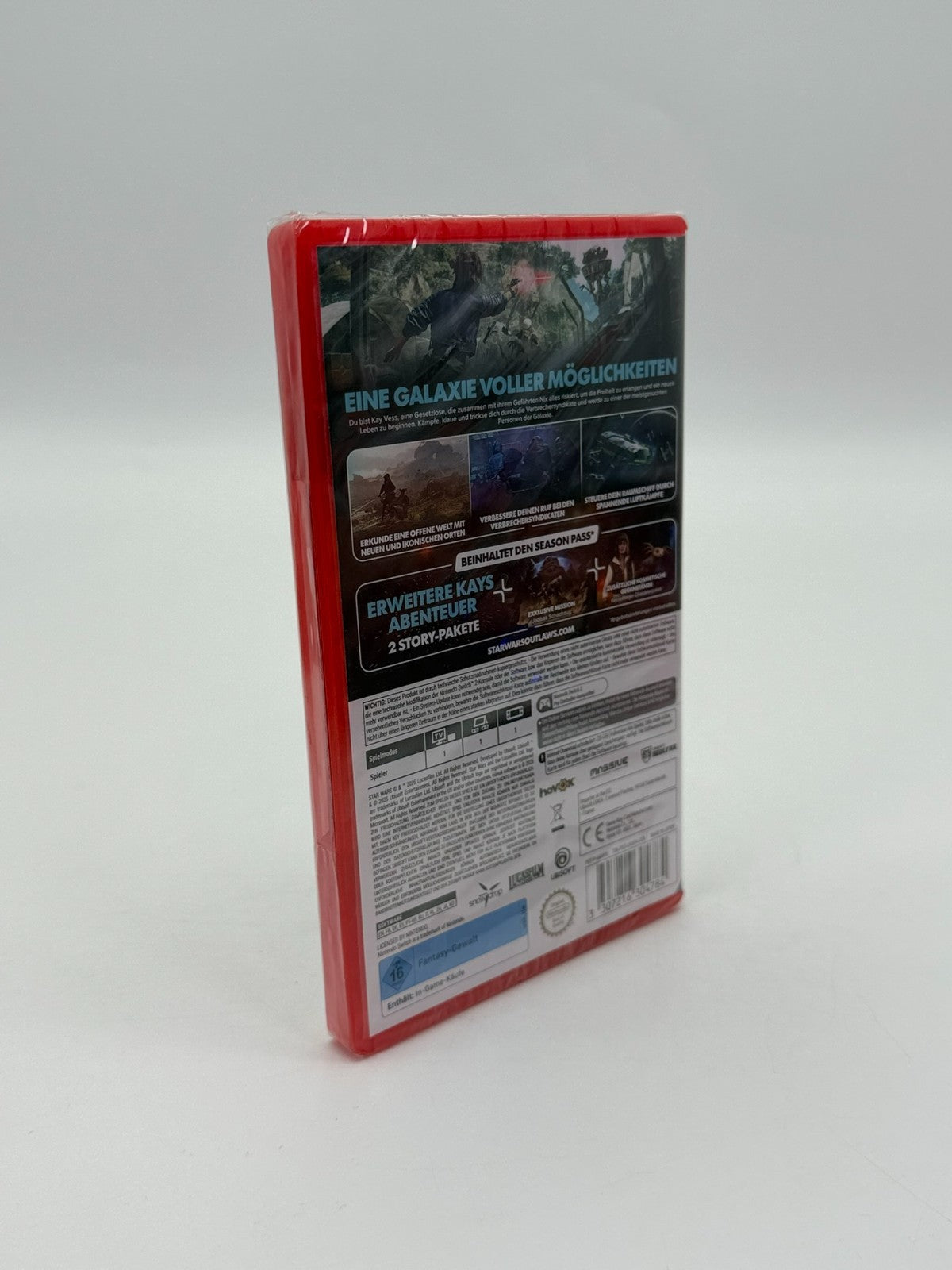 Star Wars Outlaws Gold Edition Nintendo Switch 2 New Factory Sealed CIB OVP