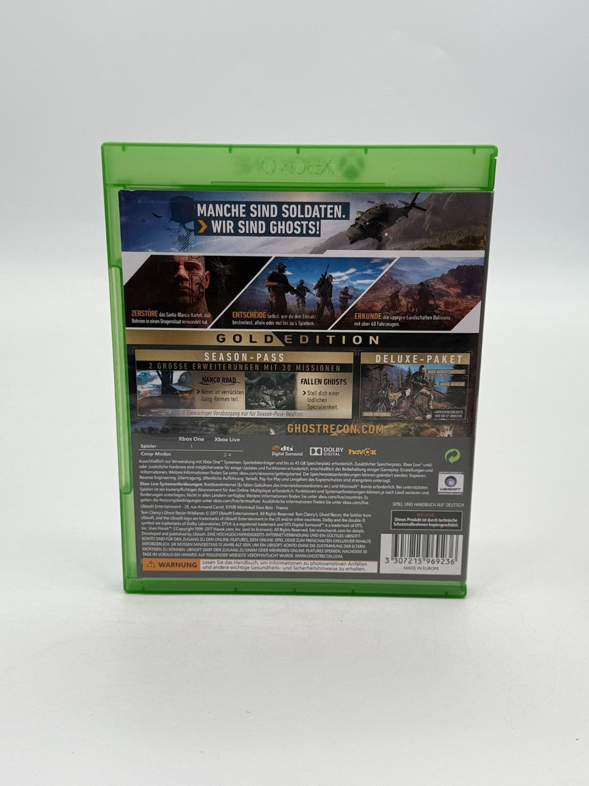 Tom Clancy's Ghost Recon Wildlands Gold Edition Microsoft Xbox One Very Good CIB