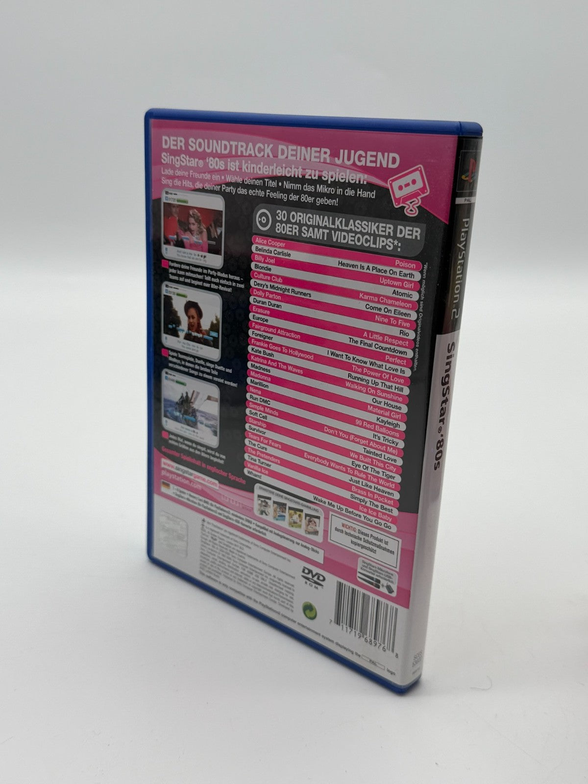Singstar Double Pack : Deutsch Rock-Pop Vol 2 Sony Playstation 2 Très bon état