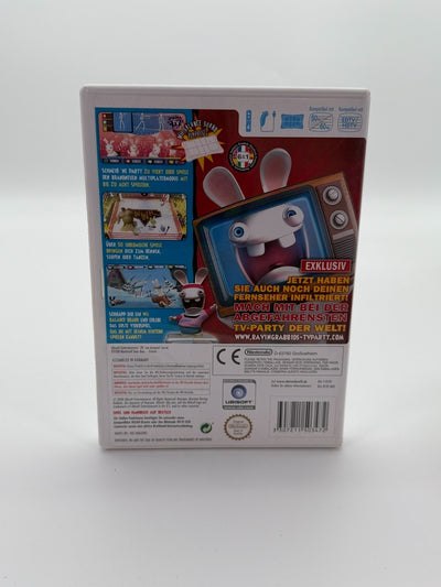 Rayman Raving Rabbids TV Party Nintendo Wii guter Zustand CIB OVP
