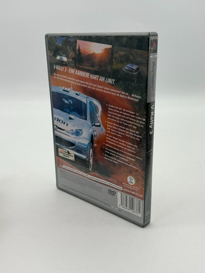 V-Rally 3 Sony Playstation 2guter Zustand CIB OVP