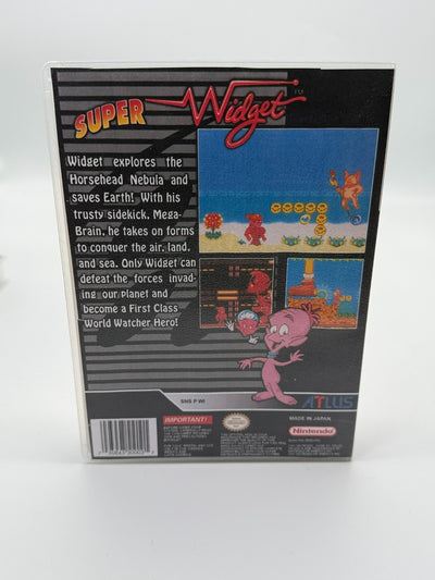 Super Widget Super Nintendo SNES NTSC-U/C guter Zustand