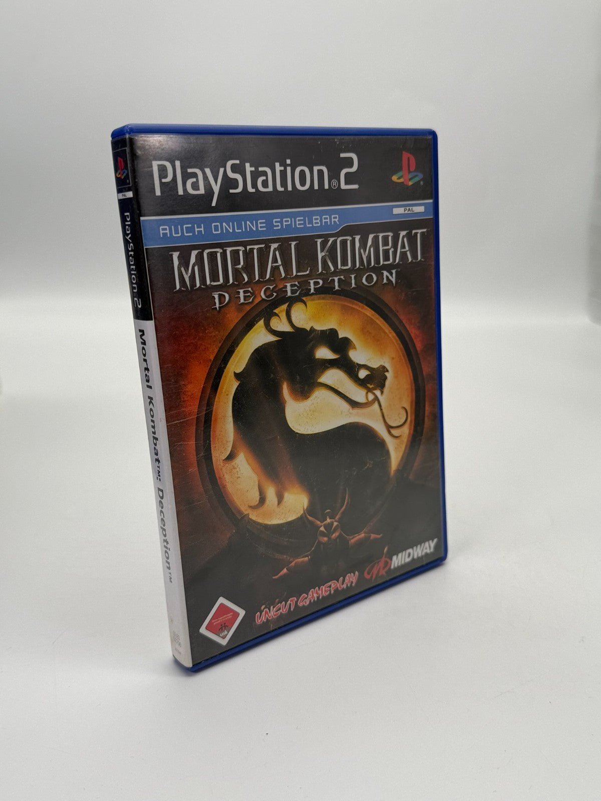 Mortal Kombat Deception Sony Playstation 2 guter Zustand CIB OVP