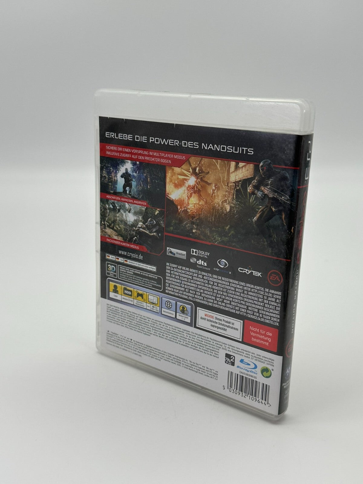 Crysis 3 Hunter Edition Sony Playstation 3 PS3 guter Zustand CIB OVP