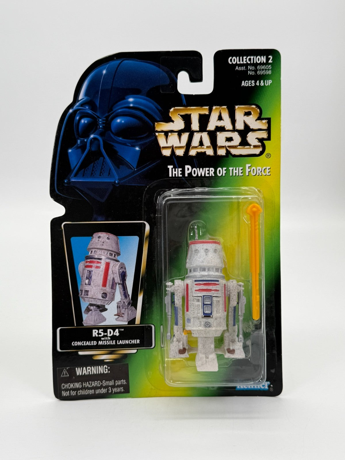 R5-D4 Star Wars Figur Hasbro Kenner Neu Guter Zustand OVP 1997