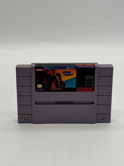 Rival Turf Super Nintendo SNES NTSC-U/C bon état Cartouche + Boîtier