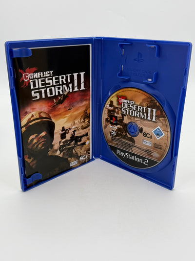 Conflict Desert Storm II Sony Playstation 2 bon état CIB OVP