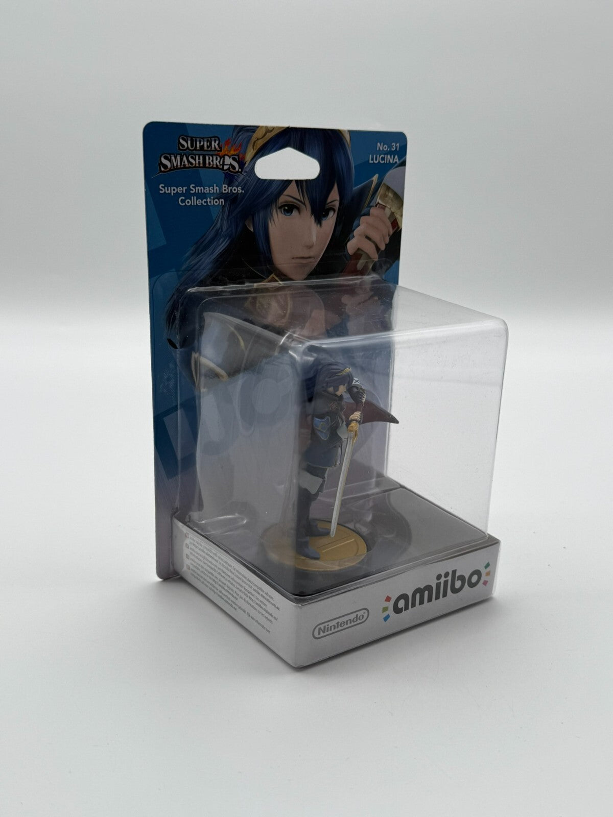 Super Smash Bros. Lucina No. 31 Amiibo 3DS Wii U Switch New & Unused
