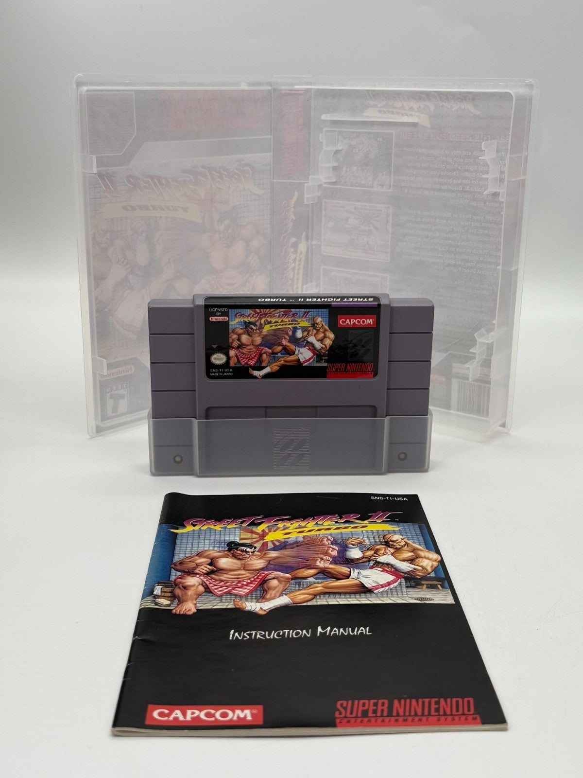 Street Fighter II Turbo Super Nintendo SNES NTSC-U/C guter Zustand