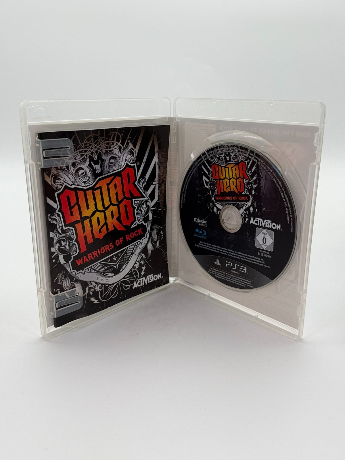 Guitar Hero Warriors of Rock Sony Playstation 3 Sehr guter Zustand CIB OVP