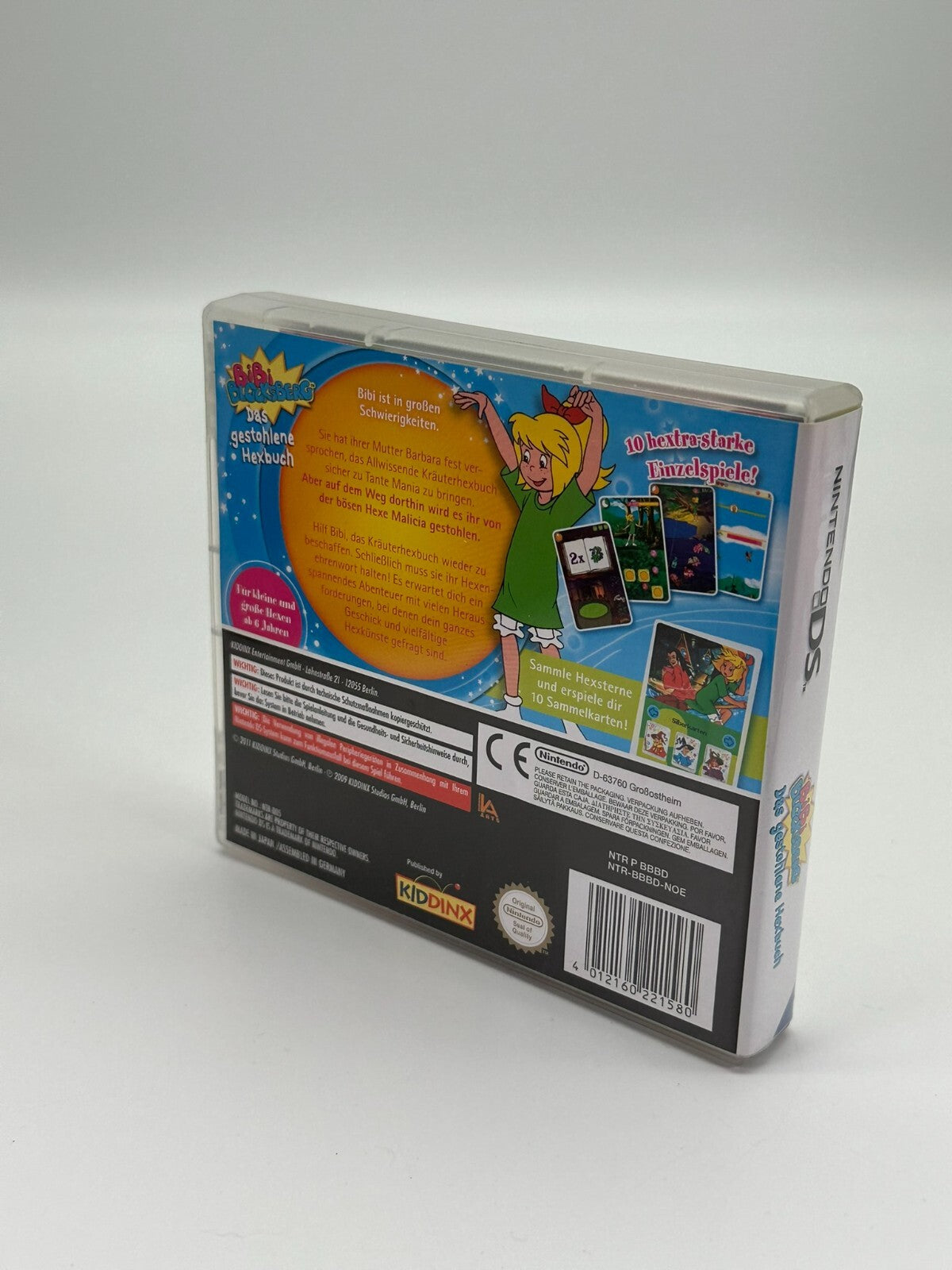 Bibi Blocksberg The Stolen Witchbook Nintendo DS Very Good Condition CIB OVP