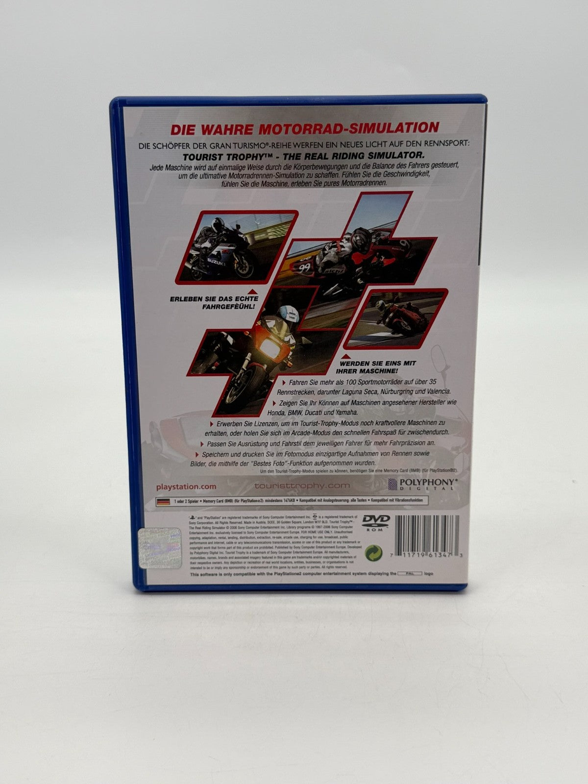 Tourist Trophy The Real Riding Simulator Sony Playstation 2 Sehr guter Zustand