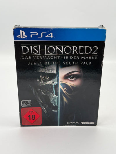 Dishonored 2 L'Héritage des Masques Sony Playstation 4 + Bande Sonore CIB OVP