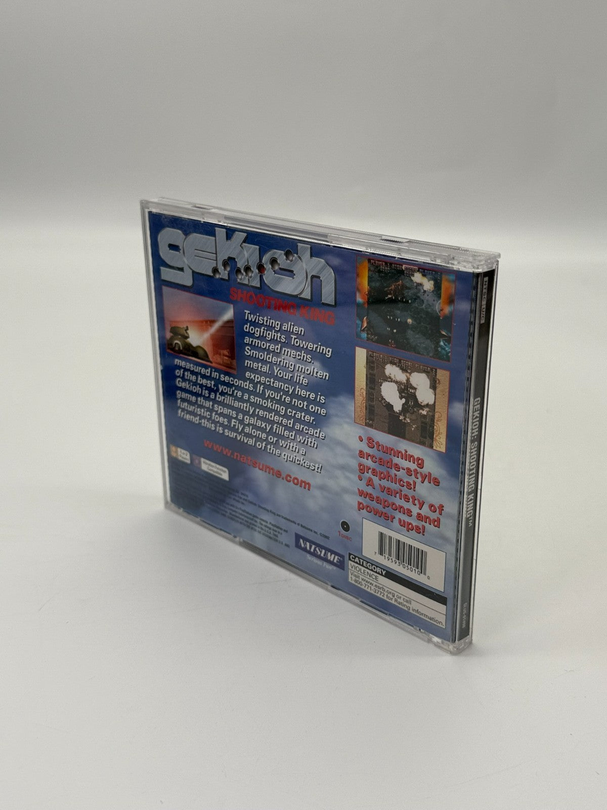 Gekioh: Shooting King Sony Playstation 1 NTSC-U/C Bon - Très bon état CIB