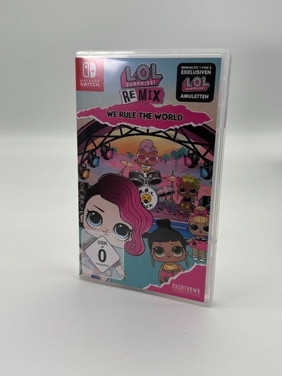 LOL Remix We Rule The World Nintendo Switch Neuf sous blister CIB OVP