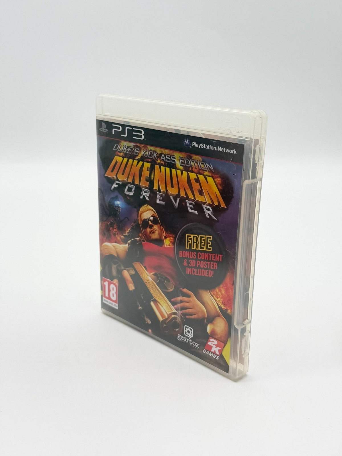 Duke Nukem Forever Dukes Kick Ass Edition Sony Playstation 3 + Poster & Brille