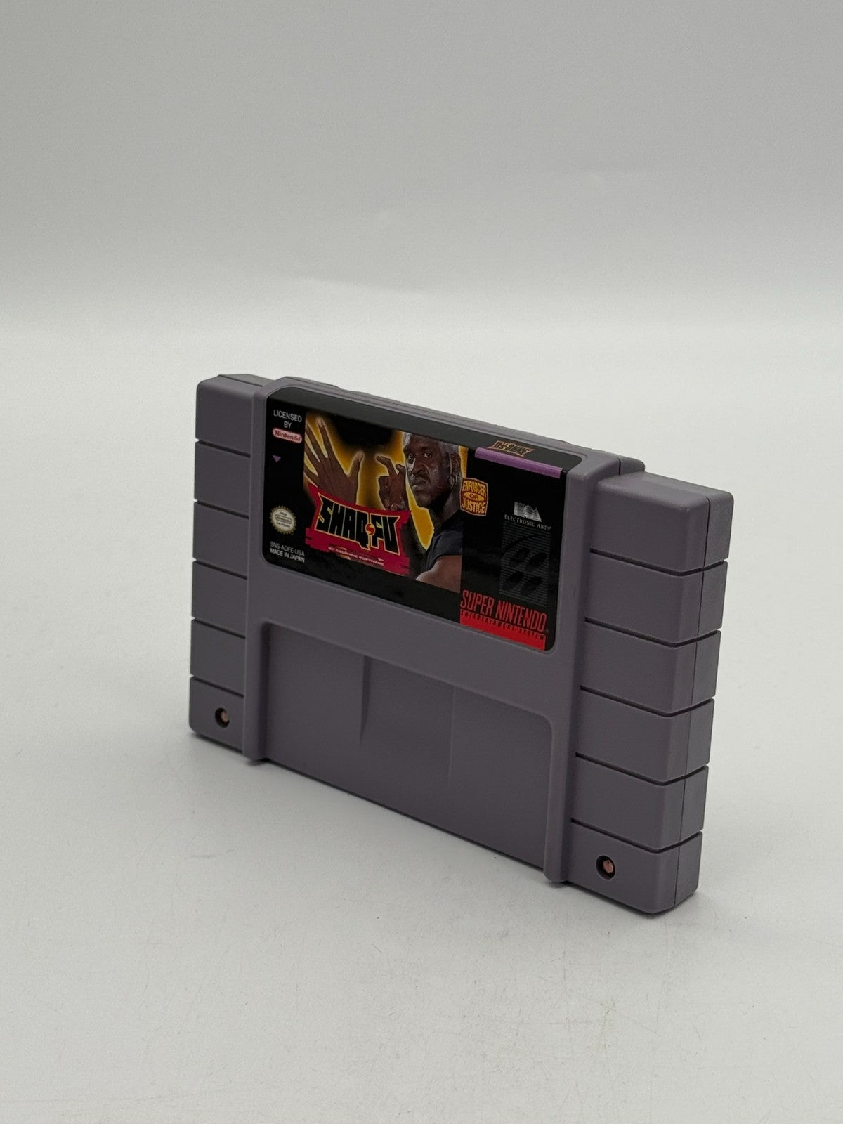 Shaq Fu Super Nintendo SNES NTSC-U/C Good Condition Cartridge + Case