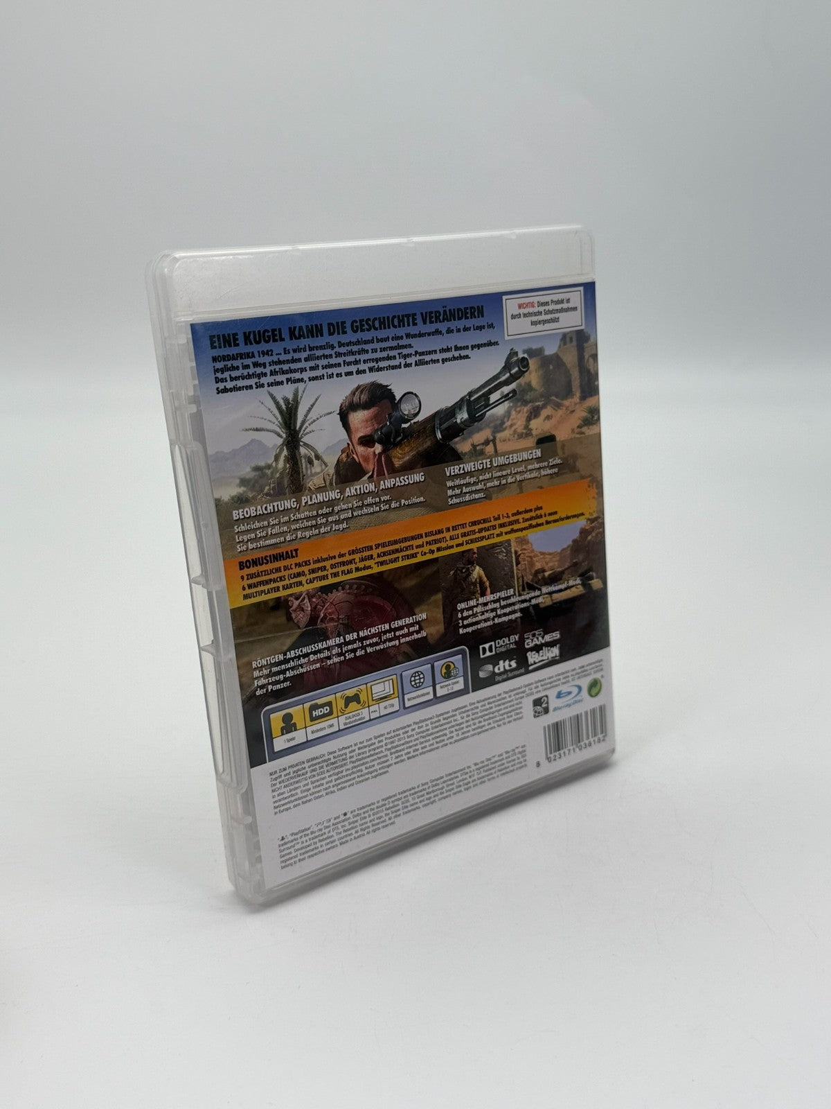 Sniper Elite III Ultimate Edition Sony Playstation 3 Sehr guter Zustand CIB OVP