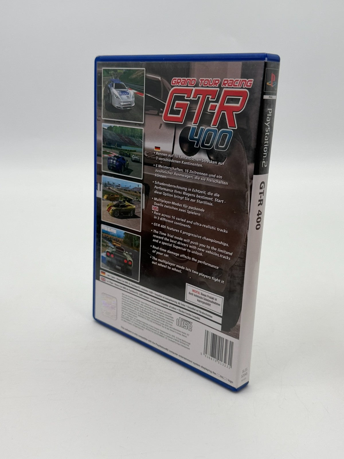 Grand Tour Racing GT-R 400 Sony Playstation 2 guter Zustand CIB OVP