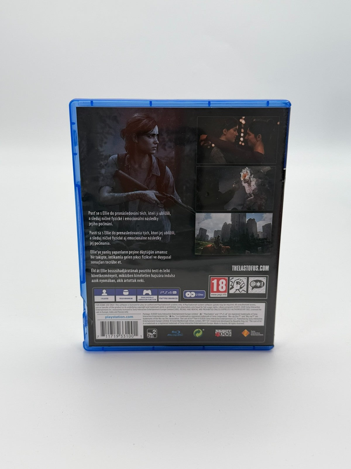 The Last Of Us Part II Sony Playstation 4 Acceptable Condition CIB OVP