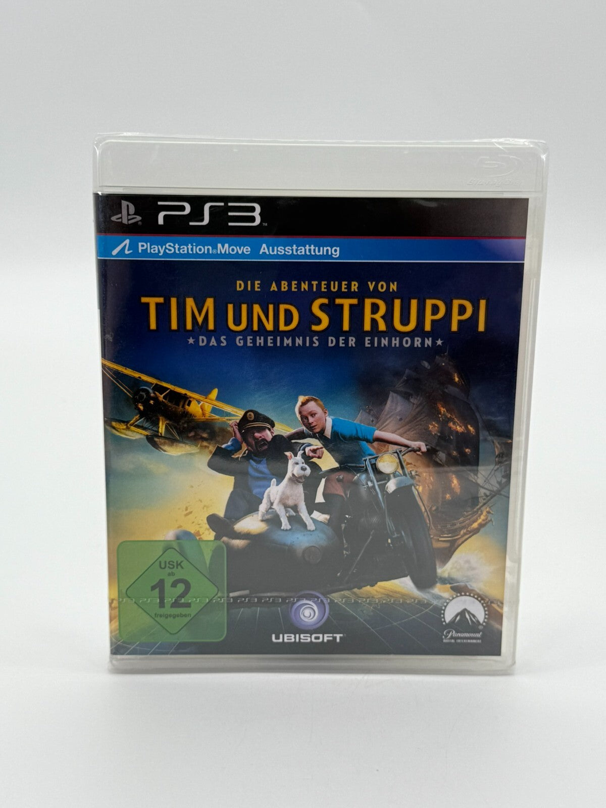Tim und Struppi: das Geheimnis der Einhorn Sony Playstation 3 Sealed Neu