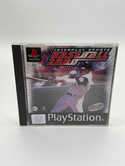 Interplay Sports Baseball 2000 Sony Playstation 1 bon état CIB Boîte