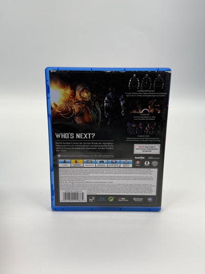 Mortal Kombat X Sony Playstation 4 guter Zustand CIB OVP