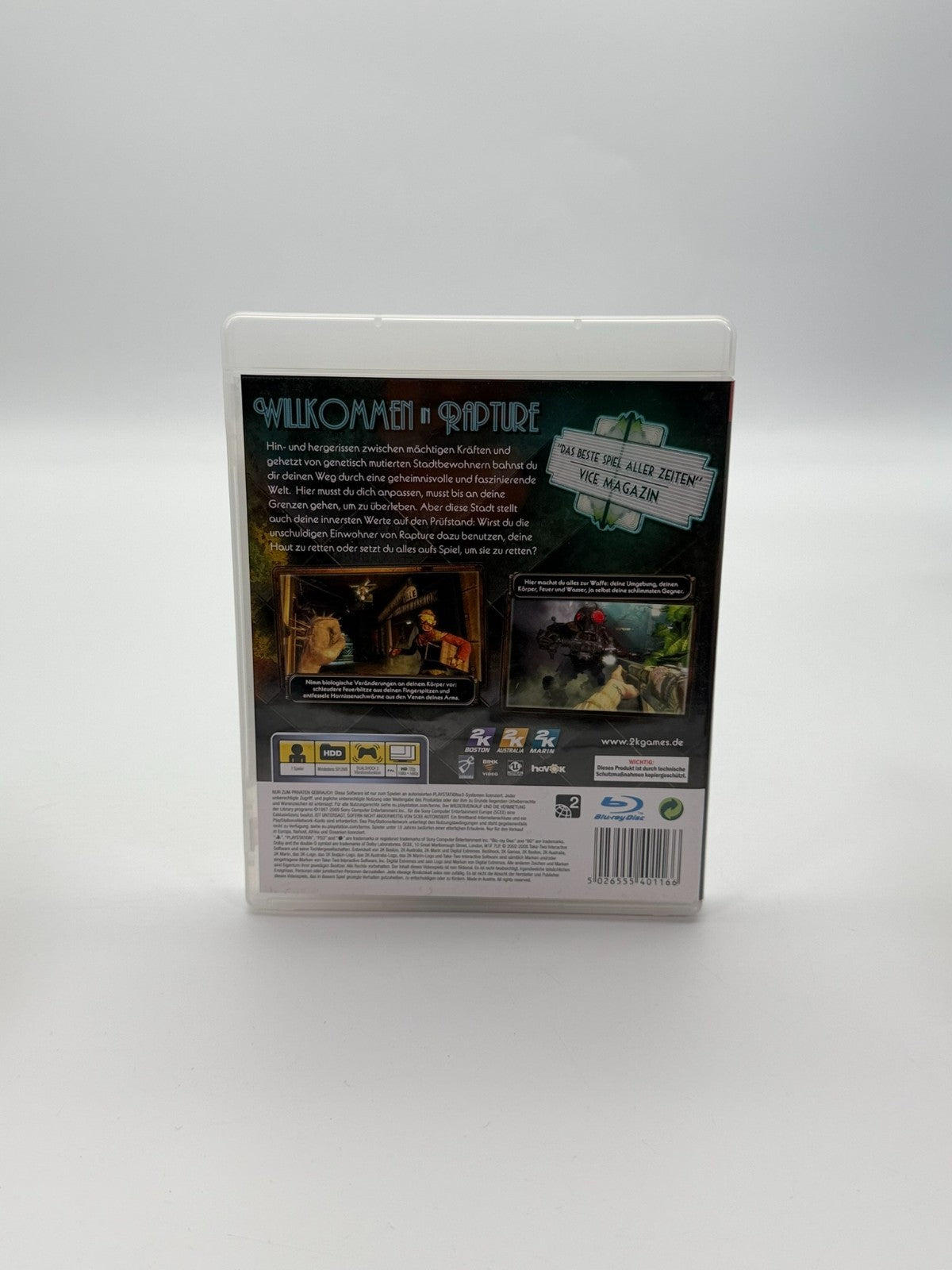 Bioshock Sony Playstation 3 guter Zustand OVP
