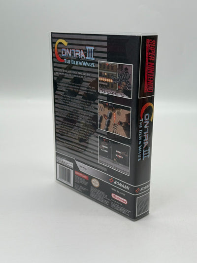Contra III The Alien Wars Super Nintendo SNES NTSC-U/C Modul + Anleitung Gut