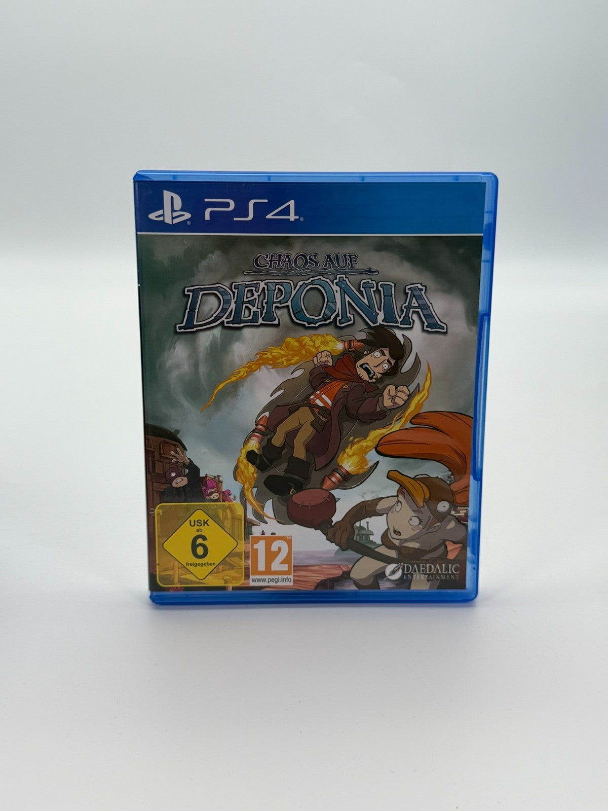 Chaos Auf Deponia Sony Playstation 4 guter Zustand OVP