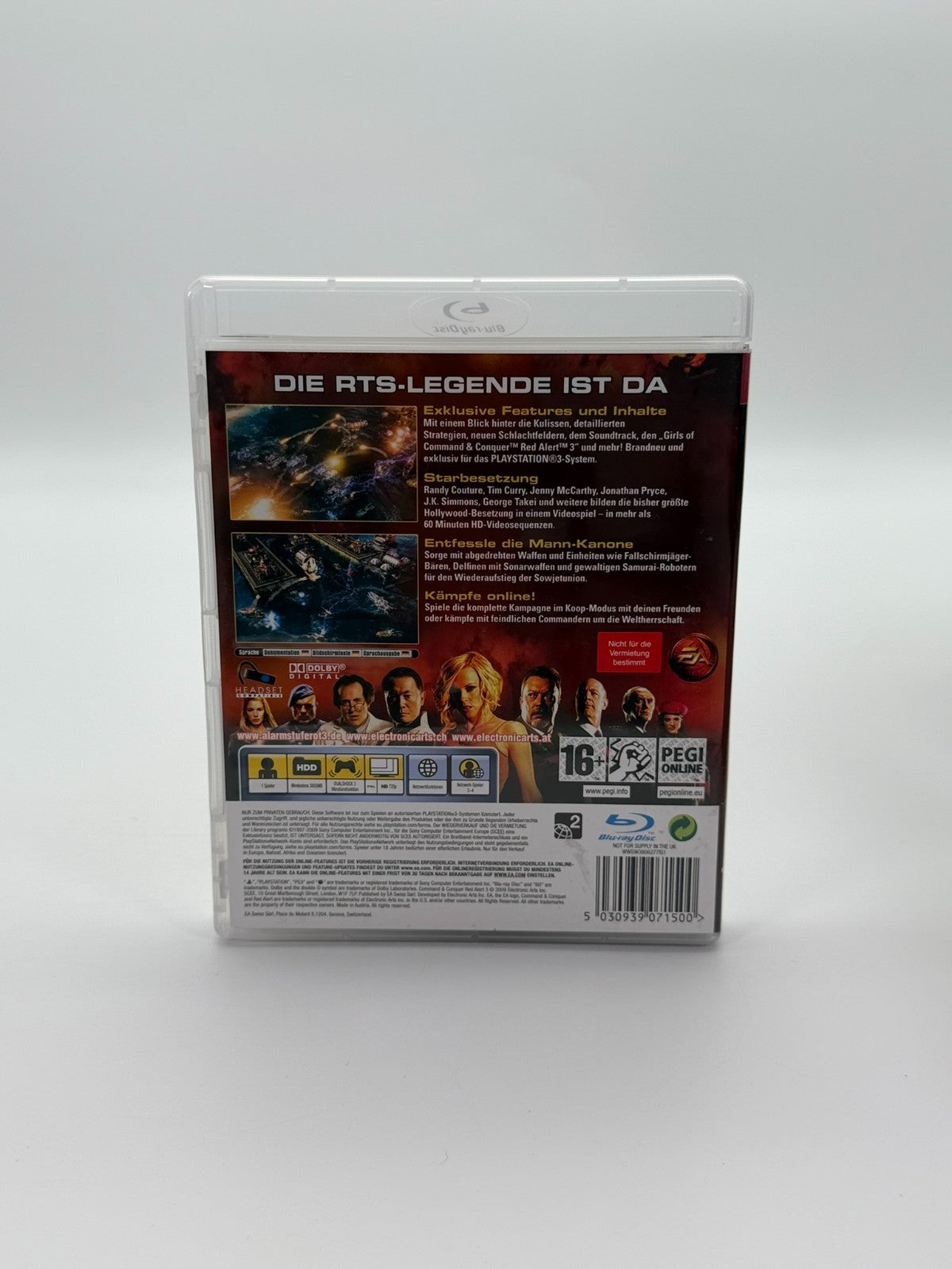 Command & Conquer Alarmstufe Rot 3 Ultimate Edition Sony Playstation 3 CIB OVP