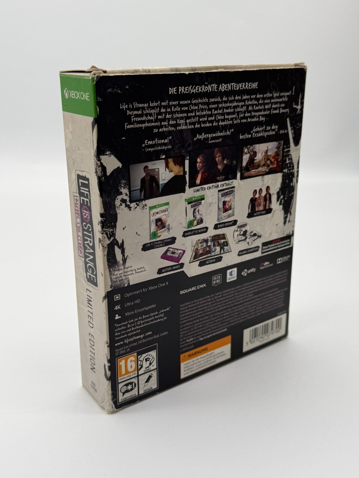 Life Is Strange Before The Storm Limited Edition Microsoft Xbox One Very Good CIB