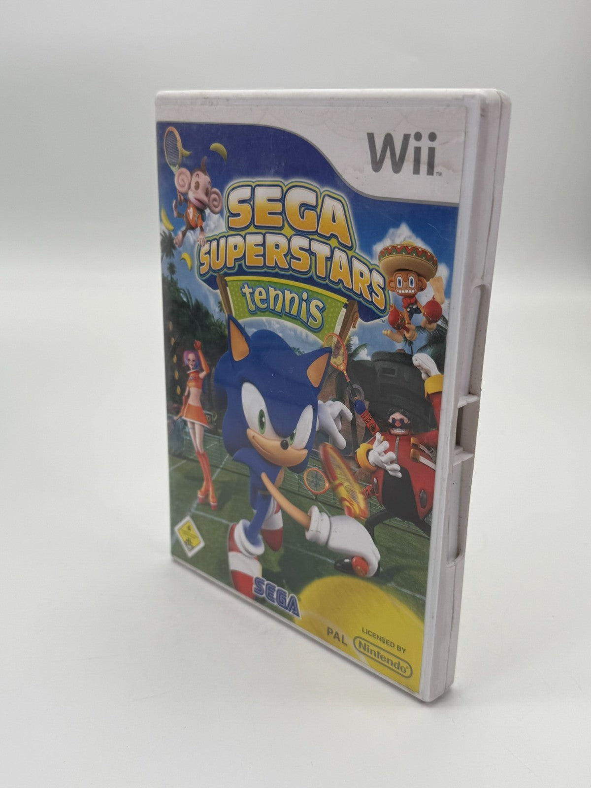 Sega Superstars Tennis Nintendo Wii guter Zustand CIB OVP