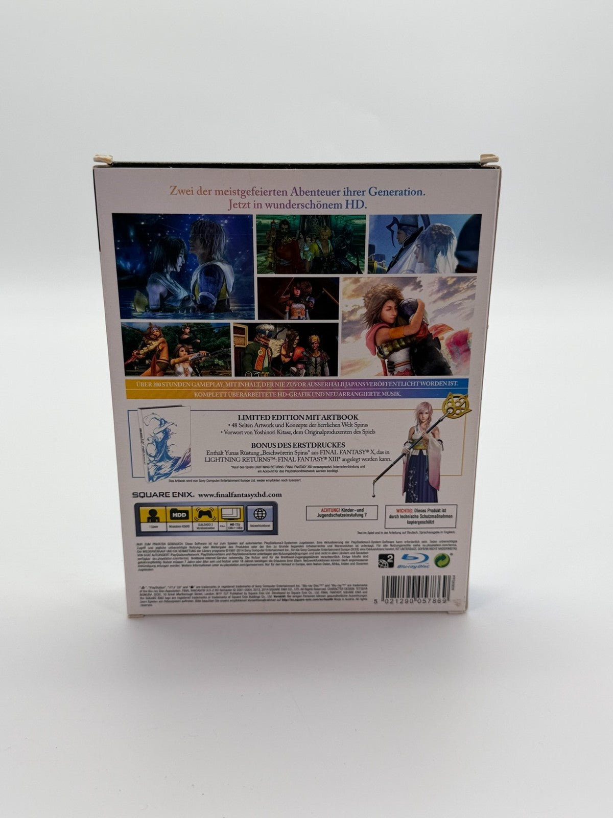 Final Fantasy X X-2 HD Remaster Limited Edition Sony Playstation 3 Sehr gut CIB