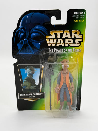 Saelt-Marae (Yak Face) Star Wars Figurine Hasbro Kenner Neuf Bon État OVP 1997