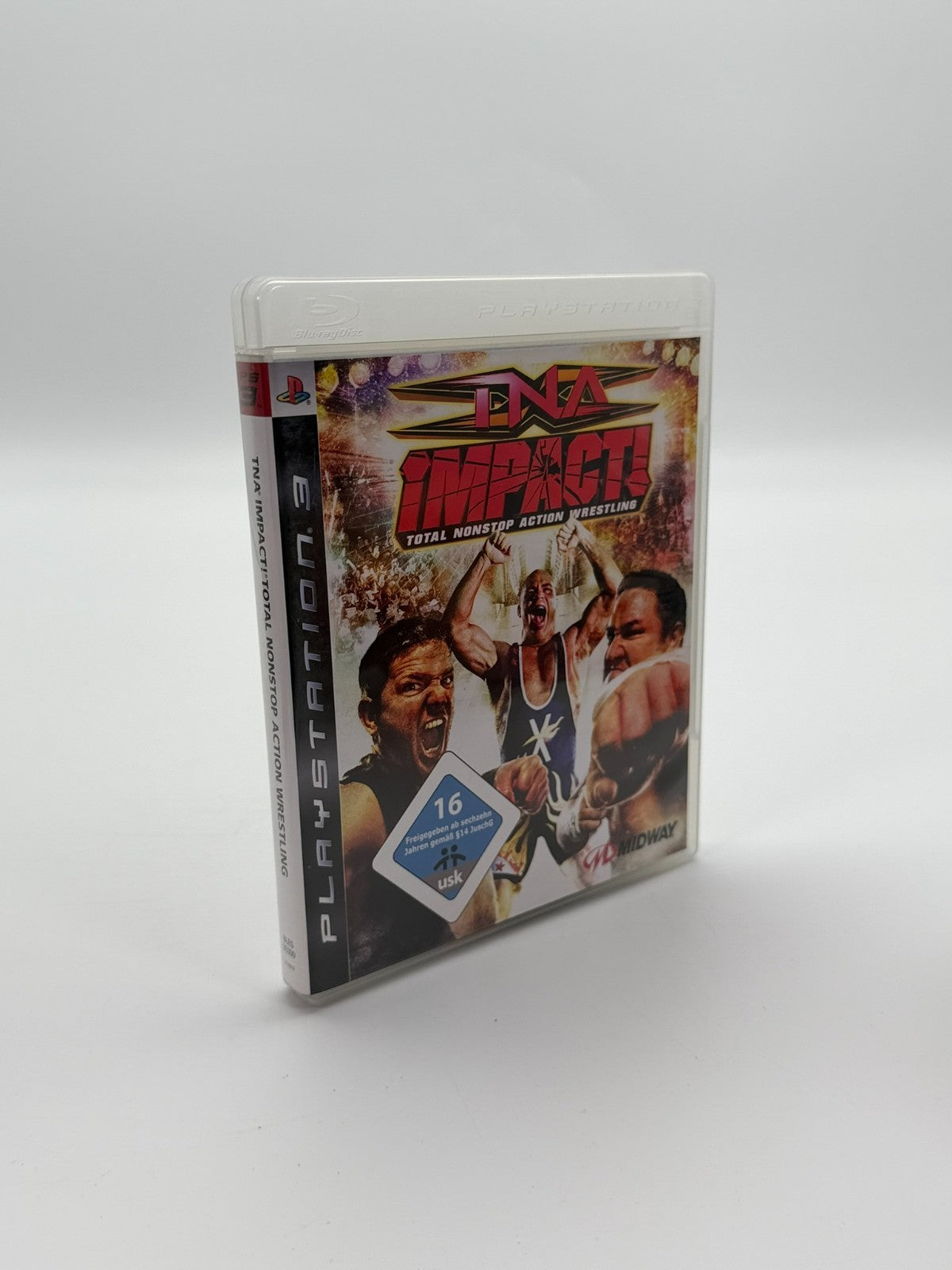 TNA Impact! Total Nonstop Action Wrestling Sony Playstation 3 Sehr guter CIB OVP