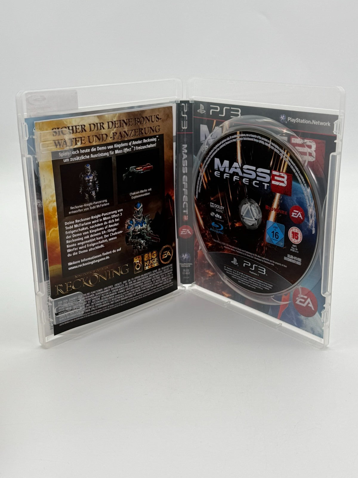 Mass Effect 3 Sony Playstation 3 PS3 Très bon état CIB OVP