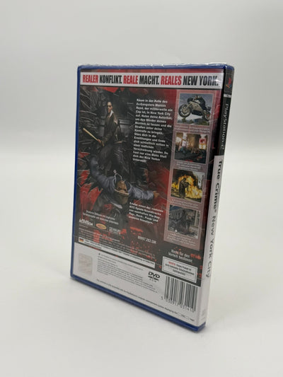 True Crime New York City Sony Playstation 2 Scellé en usine CIB OVP
