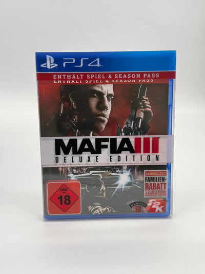 Mafia III Deluxe Edition Sony Playstation 4 Très bon état CIB OVP