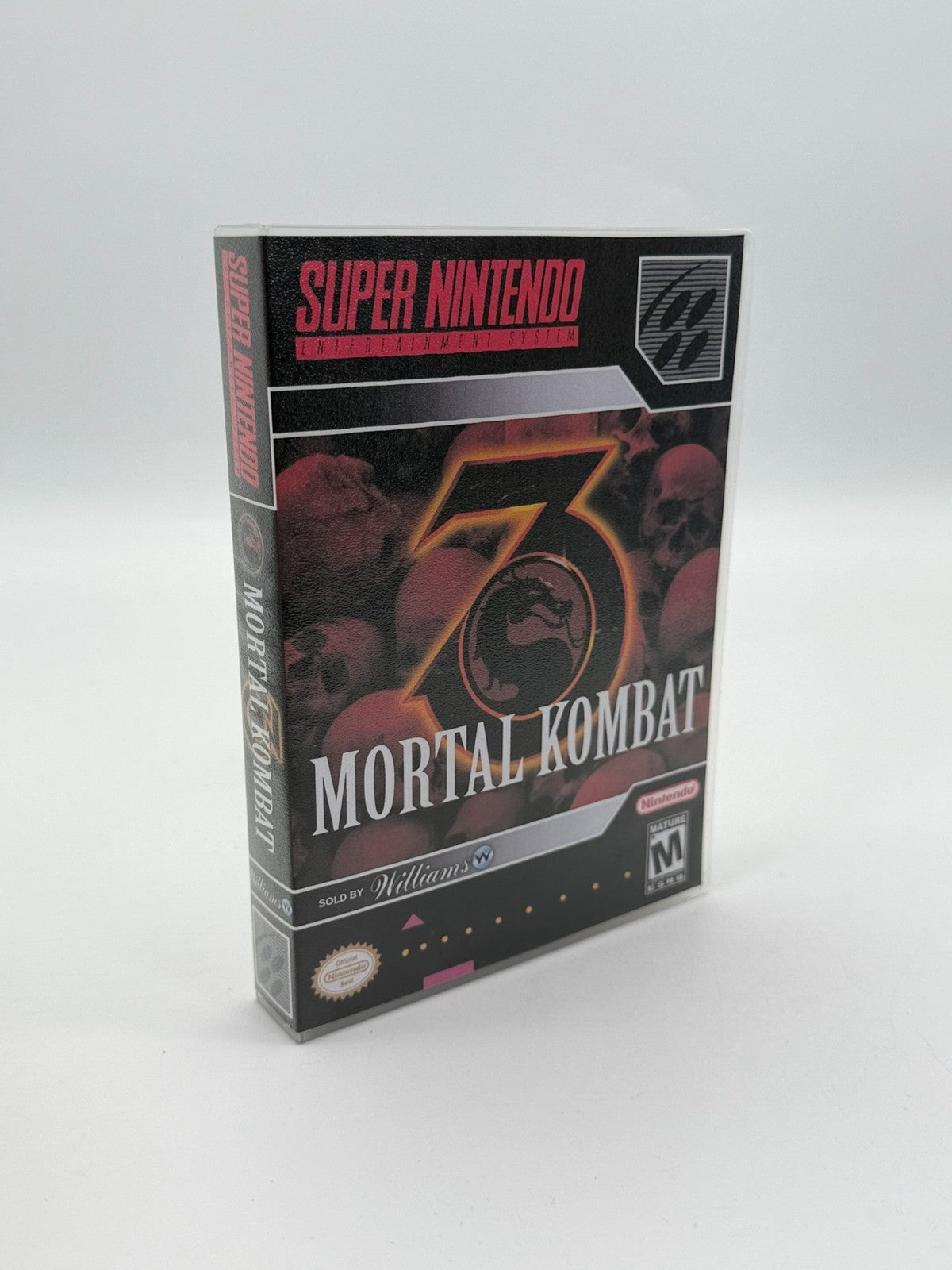 Mortal Kombat 3 Super Nintendo SNES NTSC-U/C Manuel et cartouche