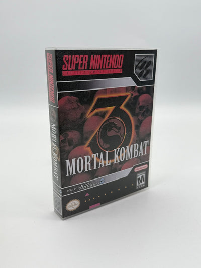 Mortal Kombat 3 Super Nintendo SNES NTSC-U/C Manuel et cartouche