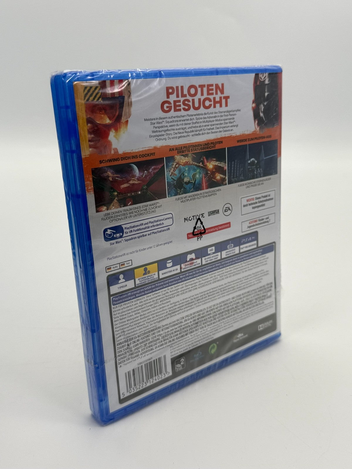 Star Wars Squadrons Sony Playstation 4 Factory Sealed New CIB OVP